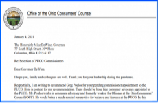 Letter to the Governor