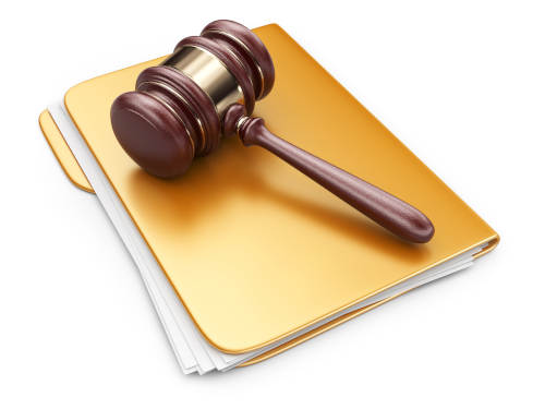 Gavel on Court Filing