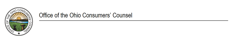  Office of the Ohio Consumers’ Counsel