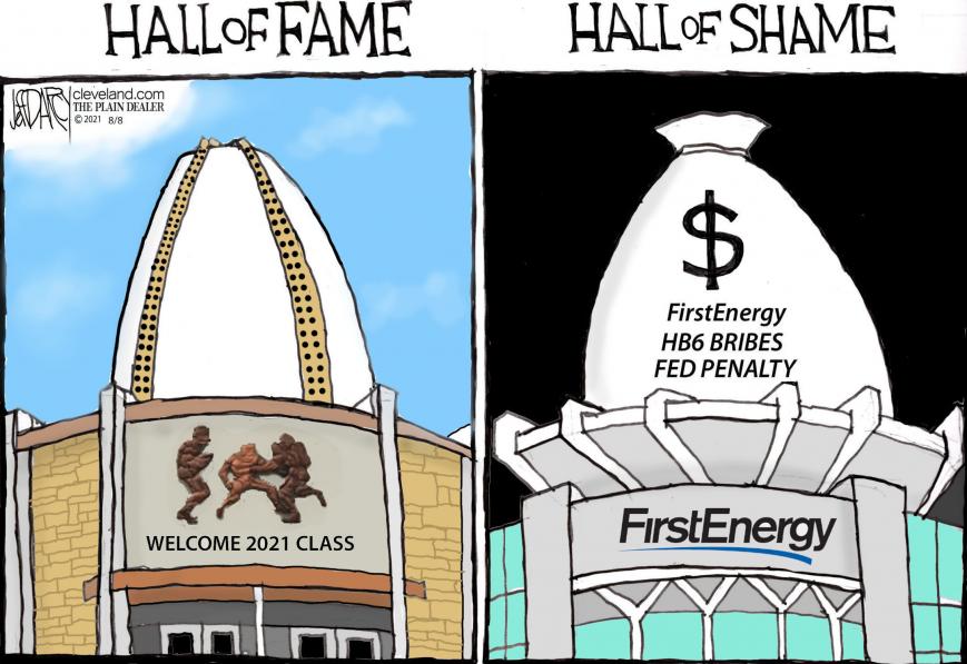 Hall of Fame 2021 Graduates Hall of Shame 2021 First Energy