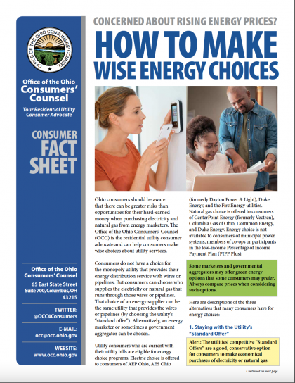 OCC-How-To-Make-Wise-Energy-Choices